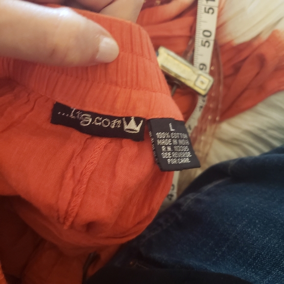 Boho Skirt Festival gauze Large Tie Dyed sequined - Picture 3 of 3